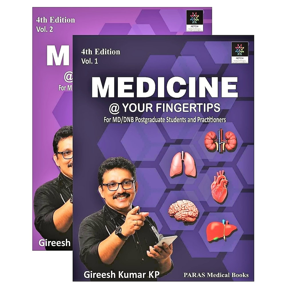 Buy Medicine At Your Fingertips 4th/2023 (2 Vols) | Medtree.co.in