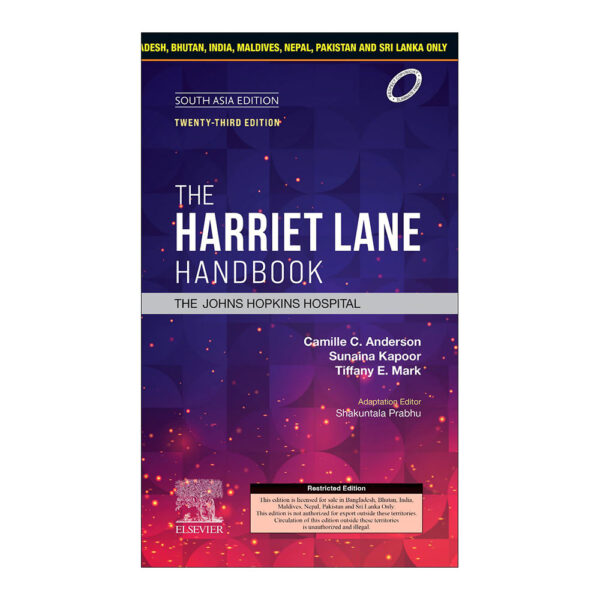 Harriet Lane Handbook 23rd South Asia Edition, 2023