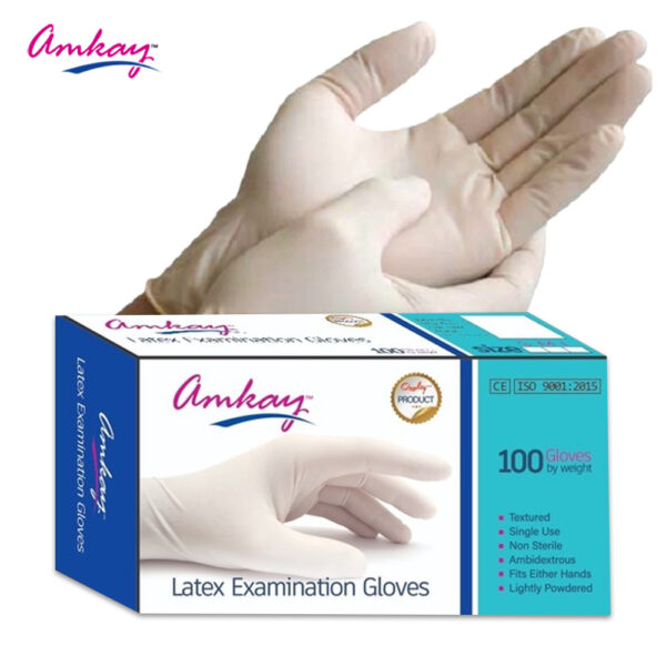 Amkay Latex Surgical Examination Gloves